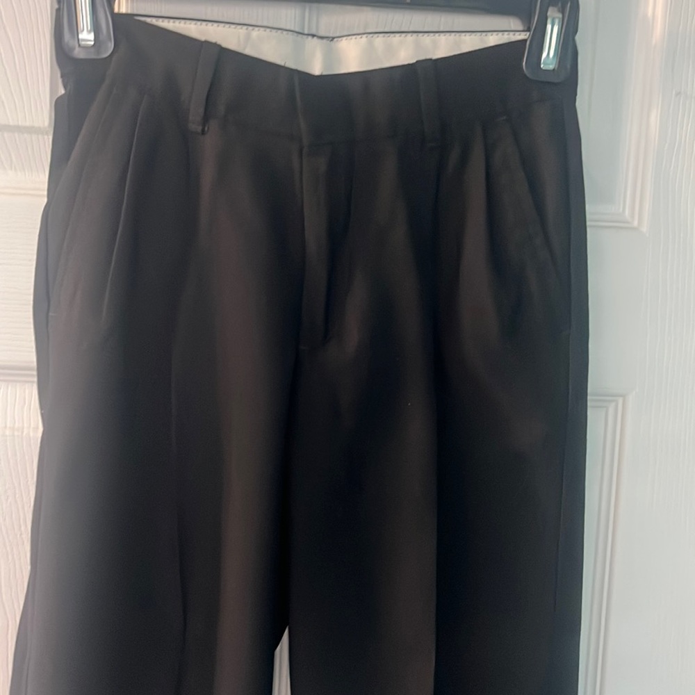 Boys black Formal Dress Pants/bottoms youth size 8